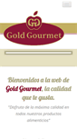 Mobile Screenshot of goldgourmet.es